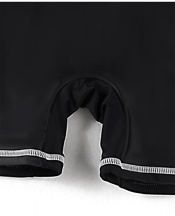 Pine Active Legged Swimsuit With Cap - Red