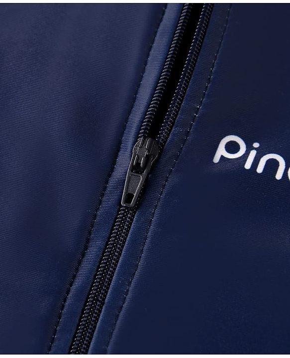Pine Active Raglan Full Sleeves Legged Swimsuit - Navy Blue