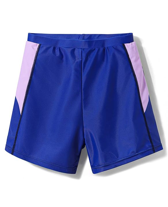 Pine Active Half Raglan Sleeves Two Piece Swimsuit - Purple