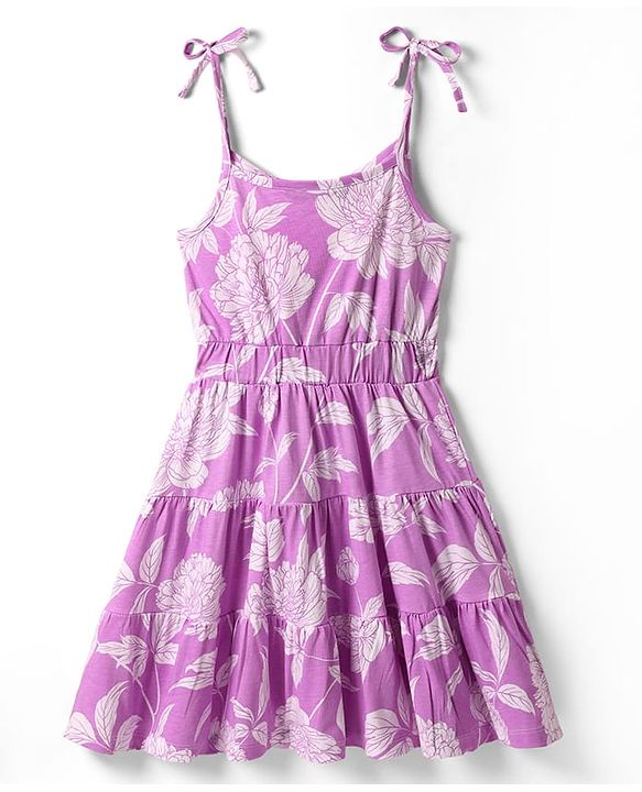Pine Kids Purple Pine Kids Female One Piece Dresses/Frocks - Purple