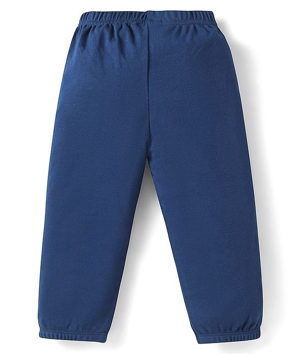 Babyhug Cotton Jersey Knit Full Length Solid Lounge Pants Pack of 5 - Multi Color