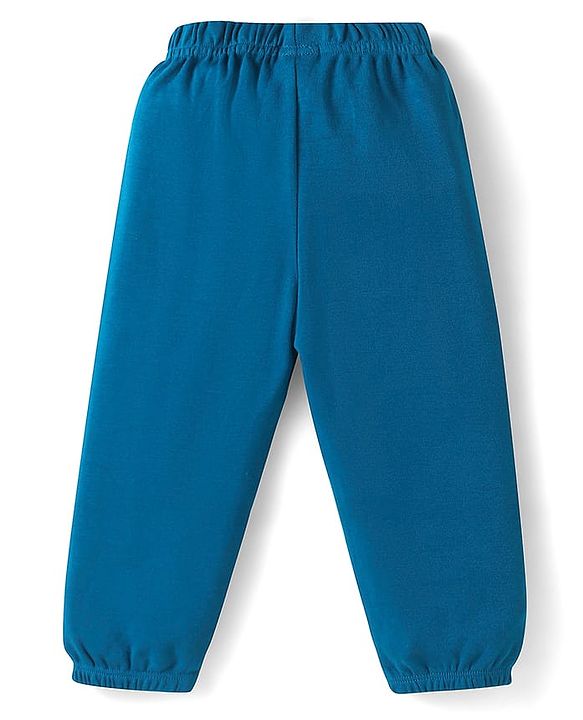 Babyhug Cotton Jersey Knit Full Length Solid Lounge Pants Pack of 5 - Multi Color