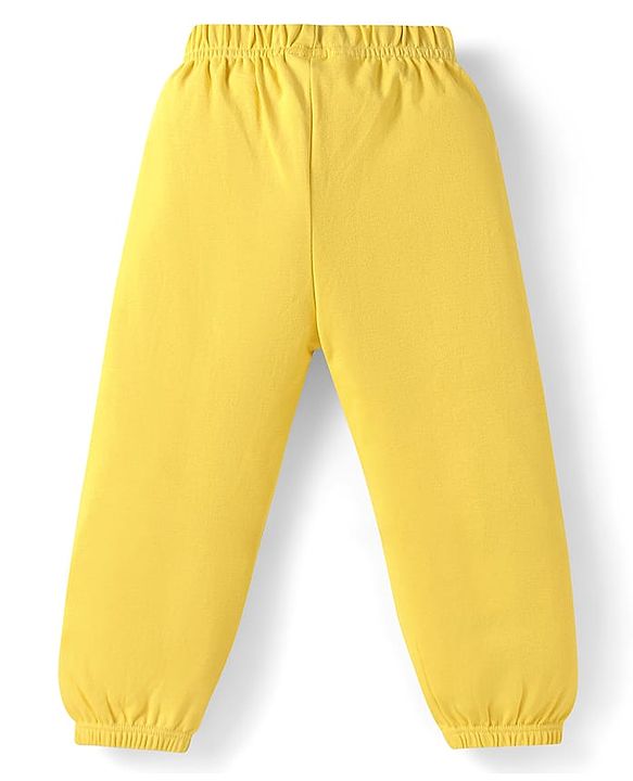 Babyhug Cotton Jersey Knit Full Length Solid Lounge Pants Pack of 5 - Multi Color