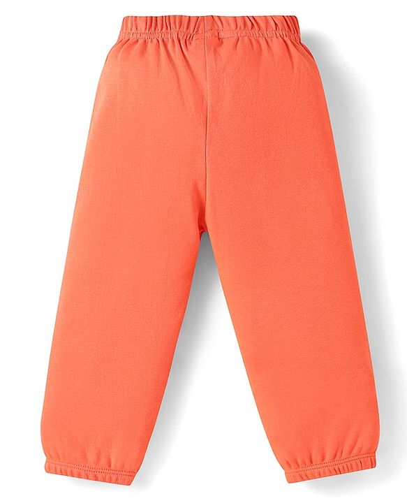 Babyhug Cotton Jersey Knit Full Length Solid Lounge Pants Pack of 5 - Multicolor