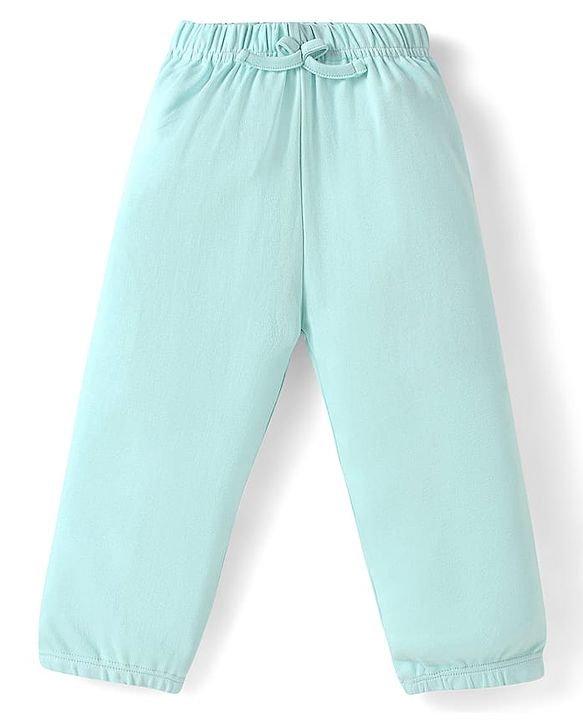 Babyhug Cotton Jersey Knit Full Length Solid Lounge Pants Pack of 5 - Multicolor