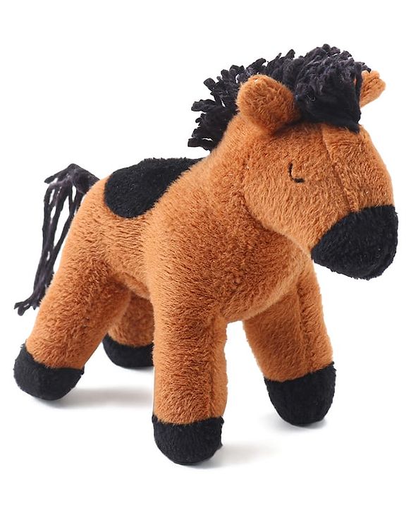 Babyhug Farm House Playset with Carry Handle | 7 Animal Plush Figurines (Duck, Pig, Horse, Hen, Sheep, Rabbit & Cow) | Educational & Montessori Learning Toy for Pretend Play | BIS Certified | Gifting Toy