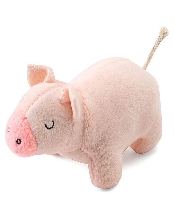 Babyhug Farm House Playset with Carry Handle | 7 Animal Plush Figurines (Duck, Pig, Horse, Hen, Sheep, Rabbit & Cow) | Educational & Montessori Learning Toy for Pretend Play | BIS Certified | Gifting Toy