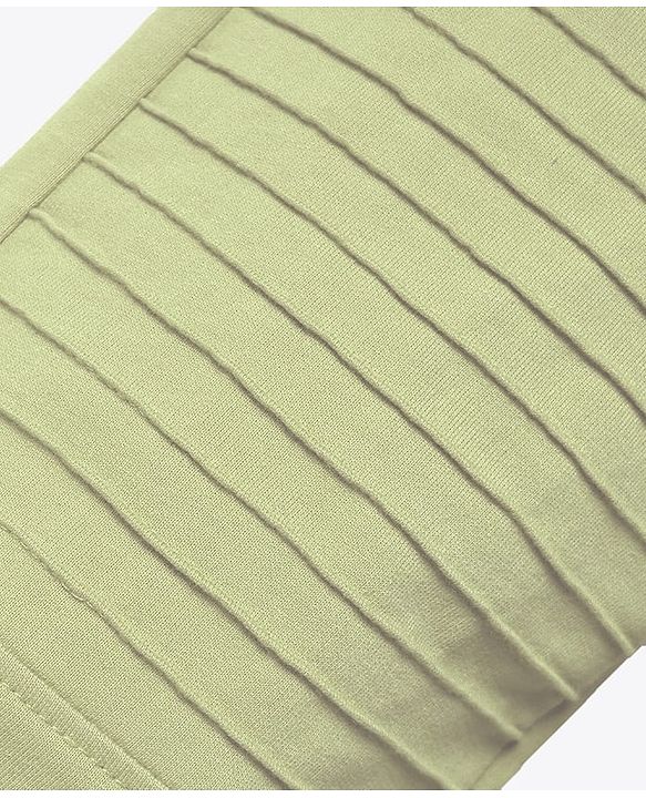 Pine Kids Cotton Knit Full Length Lounge Pant With Text Patch - Green