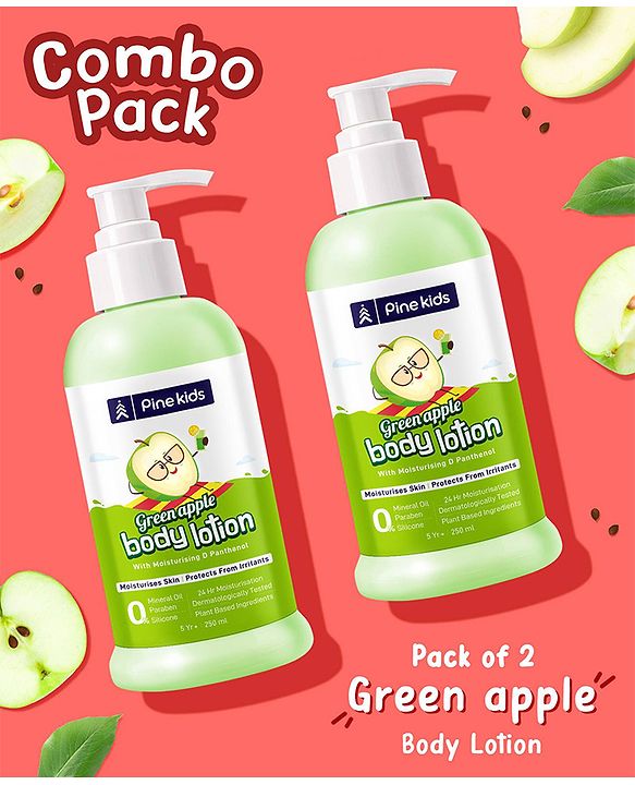 Pine Kids Green Apple Body Lotion- 250 ml