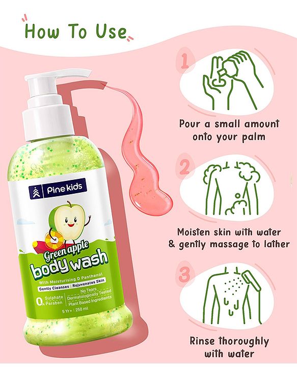 Pine Kids Blueberry Bodywash - 250 ml