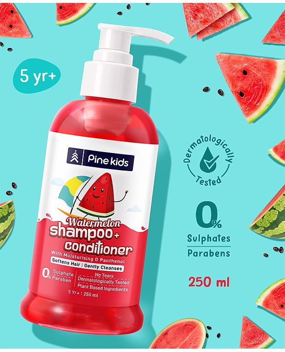 Pine Kids Watermelon Shampoo & Conditioner Pack of 2 -   250 ml each