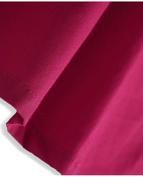 Pine Kids Poplin Woven Cold Shoulder Sleeves Solid Color Front Open Dress with Frill Detailing - Dark Pink