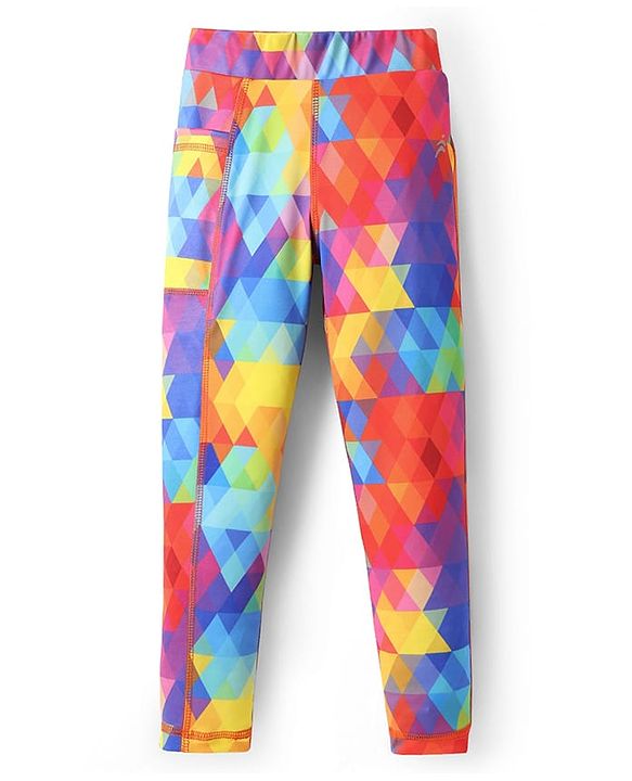 Pine Active Full Length Super Stretch Leggings - Multicolour