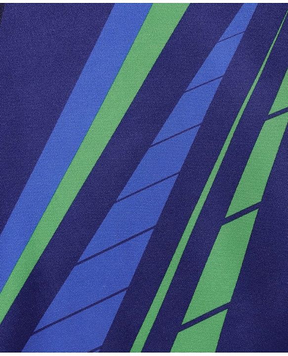 Pine Active Knit Half Sleeves T-Shirt - Navy Blue