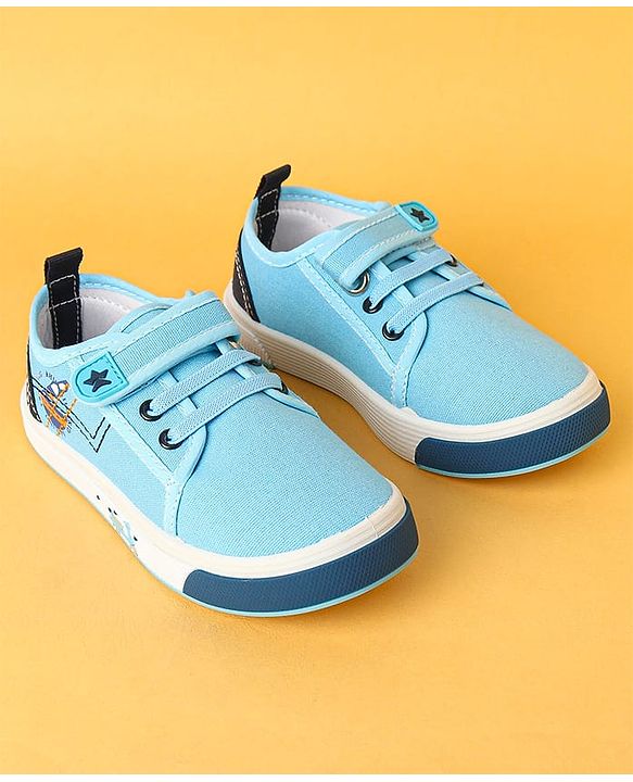 Cute Walk by Babyhug Velcro Closure Casual Shoes - Navy Blue