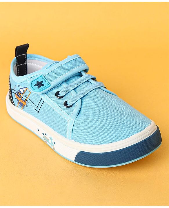 Cute Walk by Babyhug Velcro Closure Casual Shoes - Navy Blue