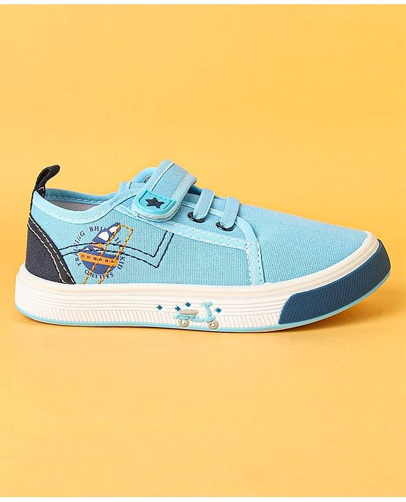 Cute Walk by Babyhug Velcro Closure Casual Shoes - Navy Blue