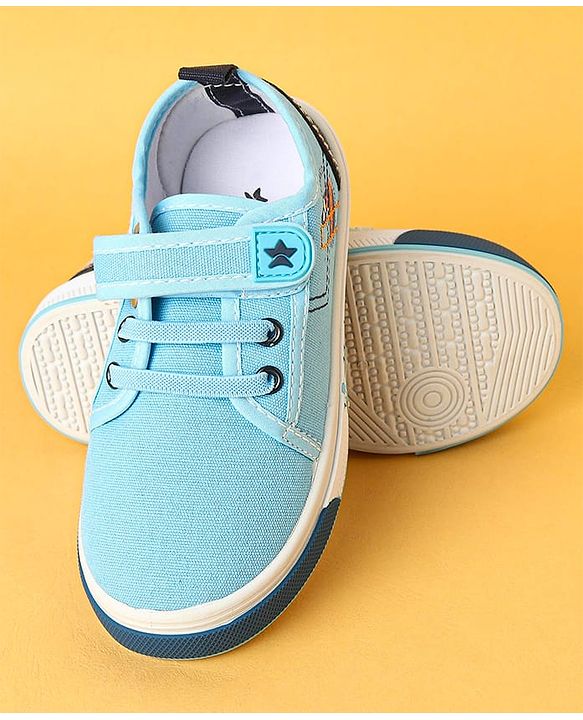 Cute Walk by Babyhug Velcro Closure Casual Shoes - Navy Blue