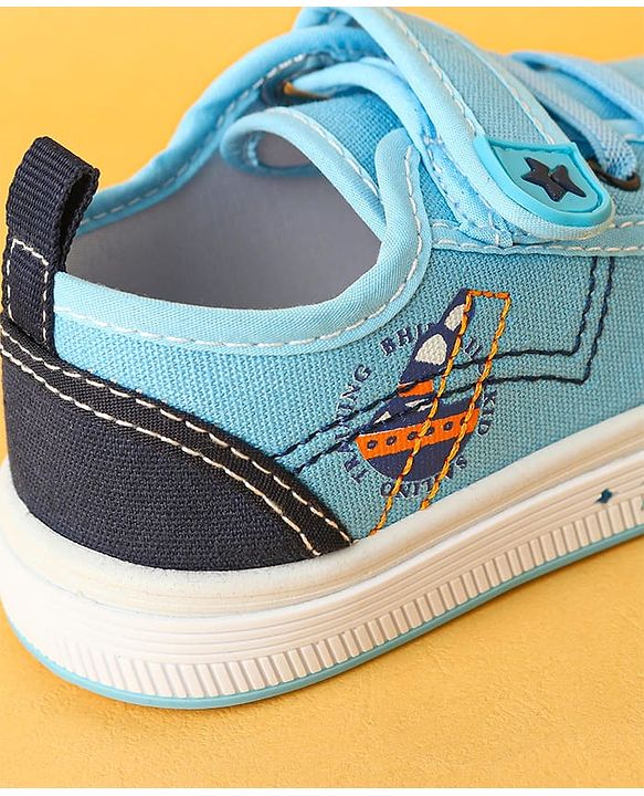 Cute Walk by Babyhug Velcro Closure Casual Shoes - Navy Blue