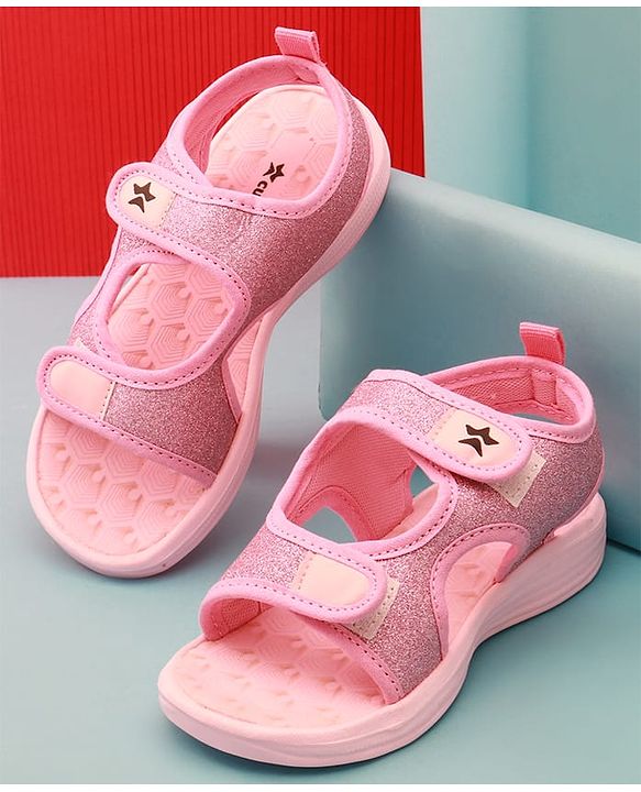 Cute Walk by Babyhug Sandals with Velcro Closure - Beige