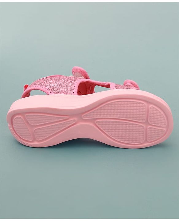 Cute Walk by Babyhug Sandals with Velcro Closure - Beige