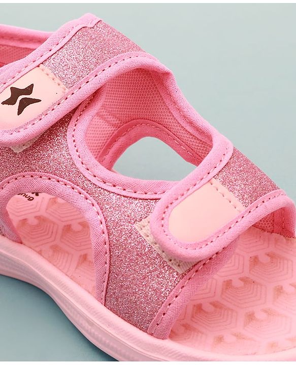 Cute Walk by Babyhug Sandals with Velcro Closure - Beige