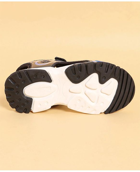 Pine Kids Velcro Closure Sandals - Black