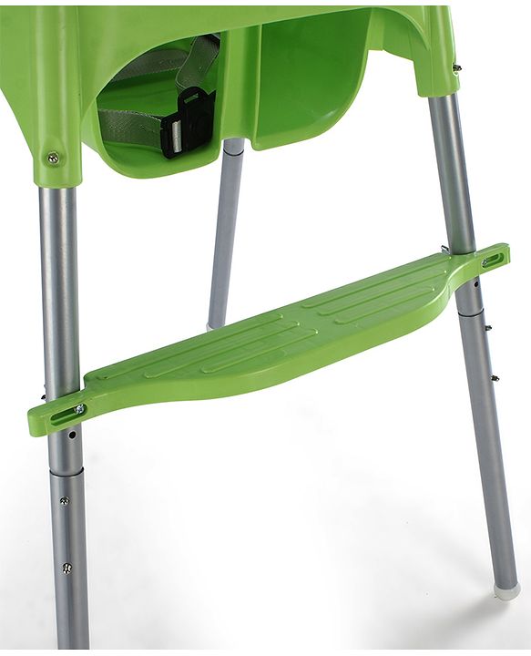 Babyhug Multi-functional Highchair & Convertible Feeding Chair | Removable Feeding Tray| Adjustable Footrest| Safety Harness| Anti-skid Base| Easy Assembly| Easy Cleaning| 6 Months to 3 Years - Blue