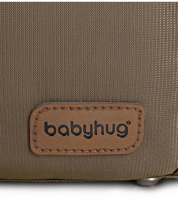 Babyhug 3-in-1 Diaper Bag Multifunctional Tote Sling & Backpack for Travel  - Brown