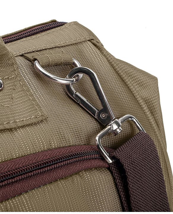 Babyhug 3-in-1 Diaper Bag Multifunctional Tote Sling & Backpack for Travel  - Brown