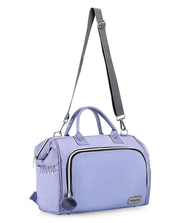 Babyhug 3-in-1 Diaper Bag Multifunctional Tote Sling & Backpack for Travel  - Brown