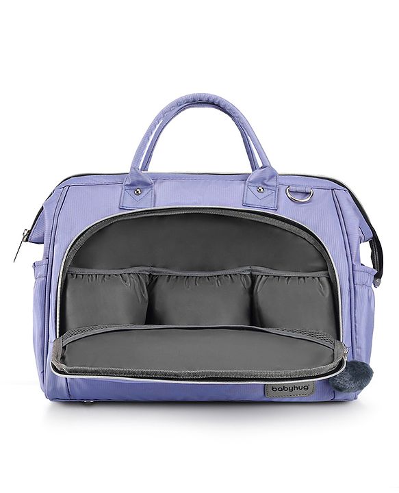 Babyhug 3-in-1 Diaper Bag Multifunctional Tote Sling & Backpack for Travel  - Brown