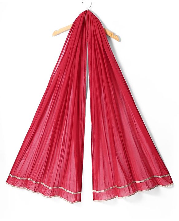 Pine Kids Woven Sleeveless Choli Lehenga Set With Floral Embroidery & Dupatta - Black