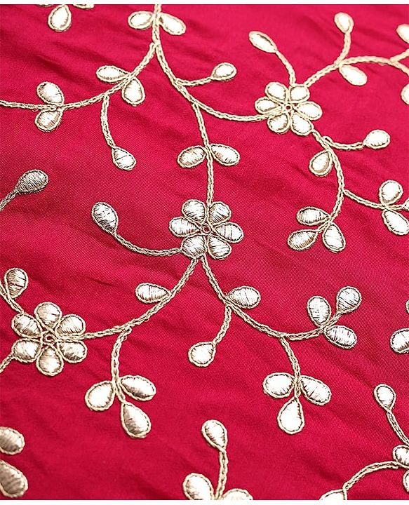 Pine Active Woven Sleeveless Lehenga Choli Set With Sequin Detailing & Floral Embriodery - Pink