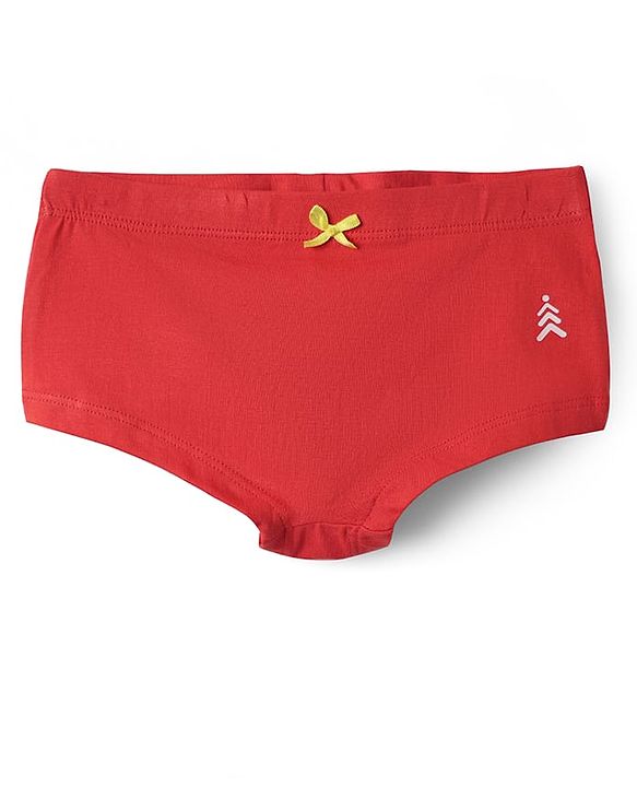 Pine Kids Cotton Elastane Solid Color Hipster Pack of 3 ( Color May Vary )