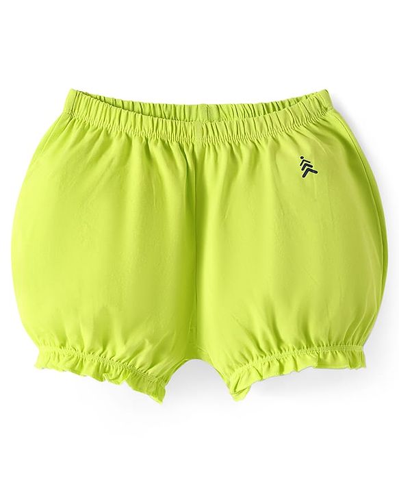 Pine Kids Cotton Elastane Knit Solid Bloomers Pack of 3 (Color may vary)