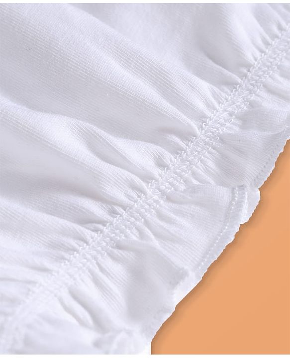 Pine Kids Cotton Knit Solid Color Bloomers Pack 3 - White