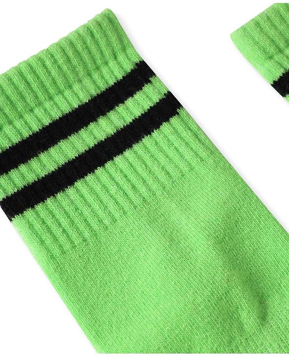 Pine Active Knit Knee Length Football Socks - Green