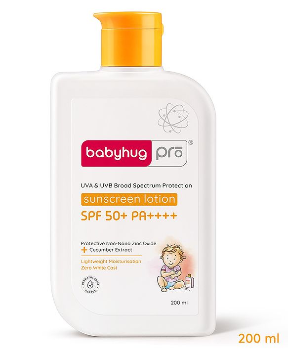 Babyhug Pro Sunscreen Lotion SPF 50 PA++++ - 200ml