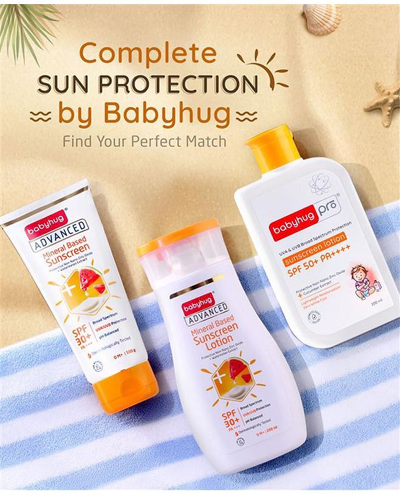 Babyhug Pro Sunscreen Lotion SPF 50 PA++++ - 200ml
