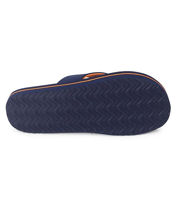 Pine Kids Slip On Flip Flops  with Camouflage Print - Blue