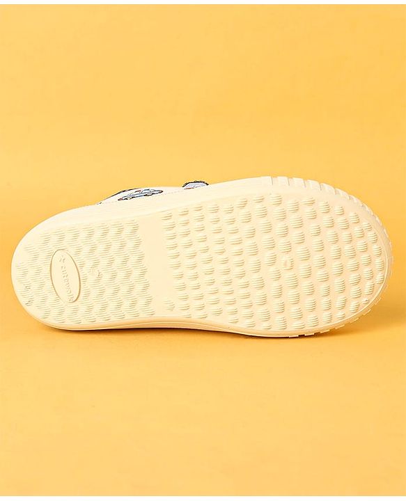 Cute Walk by Babyhug Velcro Closure Casual Shoes with Vehicle Design - Navy Blue