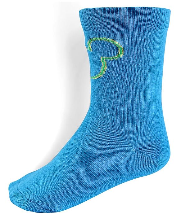 Cute Walk by Babyhug Knit Antibacterial Socks With Mickey Mouse Graphics Pack Of 3 - Blue Black & Yellow