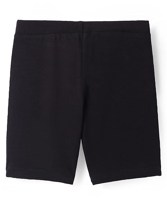 Pine Kids Cotton Lycra Knit Above Knee Length Solid Colors Cycling Shorts Pack of 3 (Color May Vary)