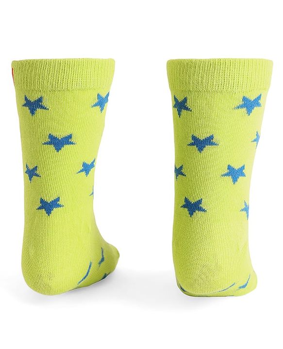 Pine Kids Knit Antibacterial Socks With Spider Man Graphics Pack Of 3 - Red Blue & Green