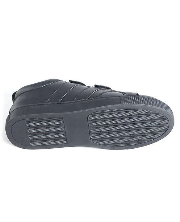 Pine Kids School Shoes With Velcro Closure - Black