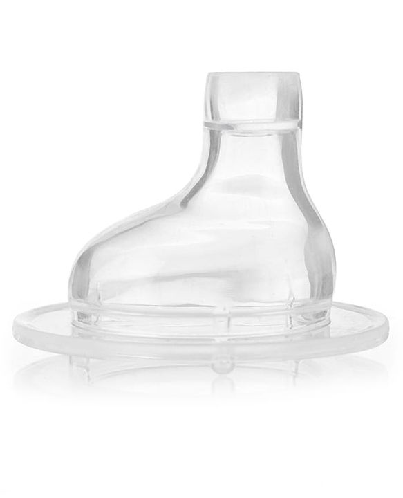 Babyhug Dino Printed Sipper Bottle With Silicone Spout & Straw Blue - 210 ml
