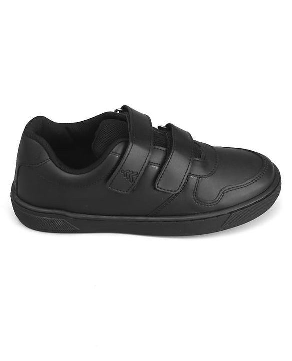 Pine Kids Velcro Closure School Shoes - Black