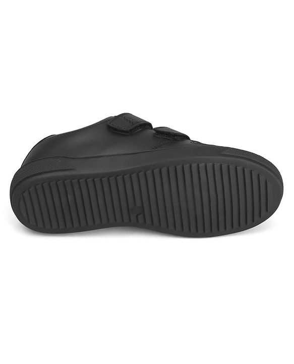 Pine Kids Velcro Closure School Shoes - Black