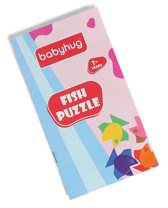 Babyhug Fish Jigsaw Puzzle-48 PCS |Screen Free Entertainment| Patience Building| Logical Thinking |Gifting For KIds |Multicolor